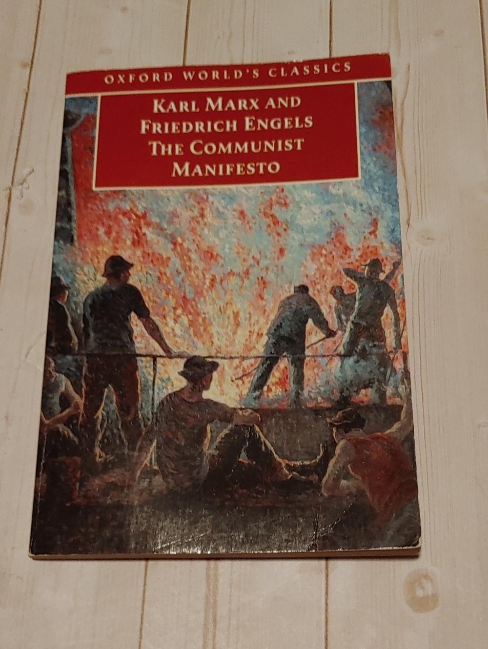Vintage Karl Mars And Friedrich Engels The Communist Manifesto Adult Book